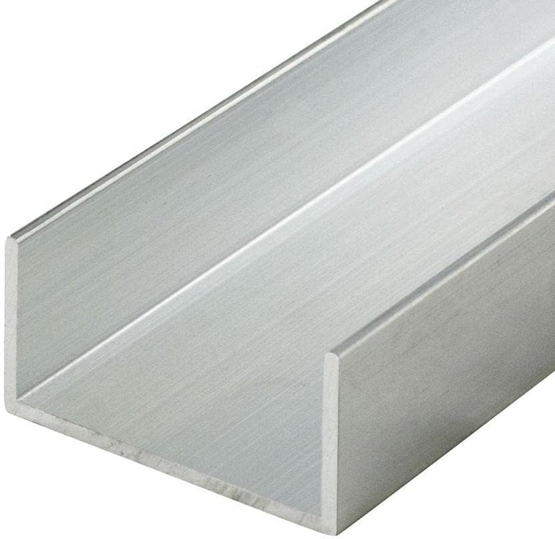 OUTWATER قناة ألومنيوم بحجم داخلي 138 من أوتواتر، طول 36، عبوة من 4، Alu578M CChannel - Image 1
