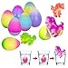 Cherislpy 6 Pack Unicorn Hatching Surprise Eggs Grows 600 Easter Birthday Gifts for Kids Boys Girls Easter Basket Stuffers Eggs Fillers Party Favors - Image 4