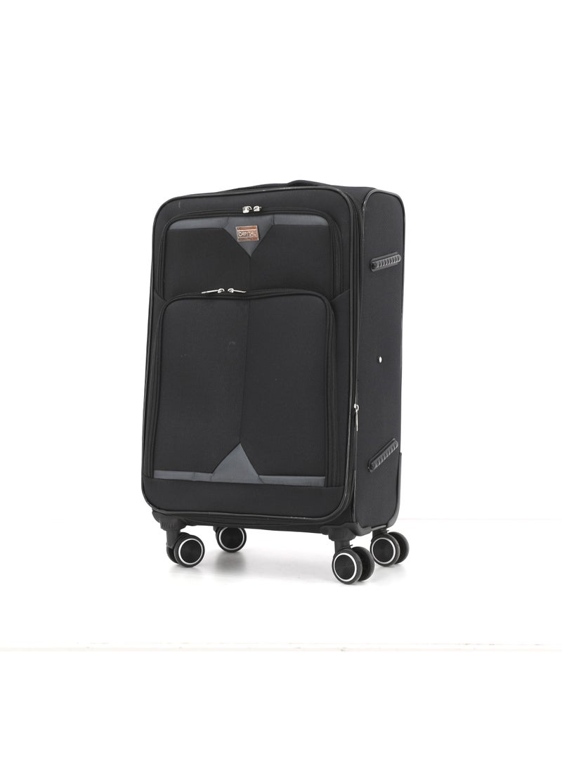 CAPITAL 4-Piece Soft Luggage Set | 20", 24", 28" & 32" Travel Suitcase Set | Lightweight Softside Trolley Bags | 360° Spinner Wheels | Durable Fabric | Telescopic Handle - Image 2