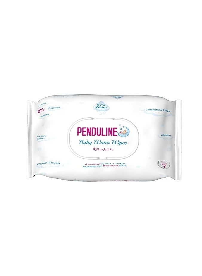 PENDULINE Baby Wet Wipes for Newborns, Suitable for Sensitive Skin, Alcohol-Free, Fragrance-Free, and Paraben-Free – Pack of 70 Wipes - Image 3