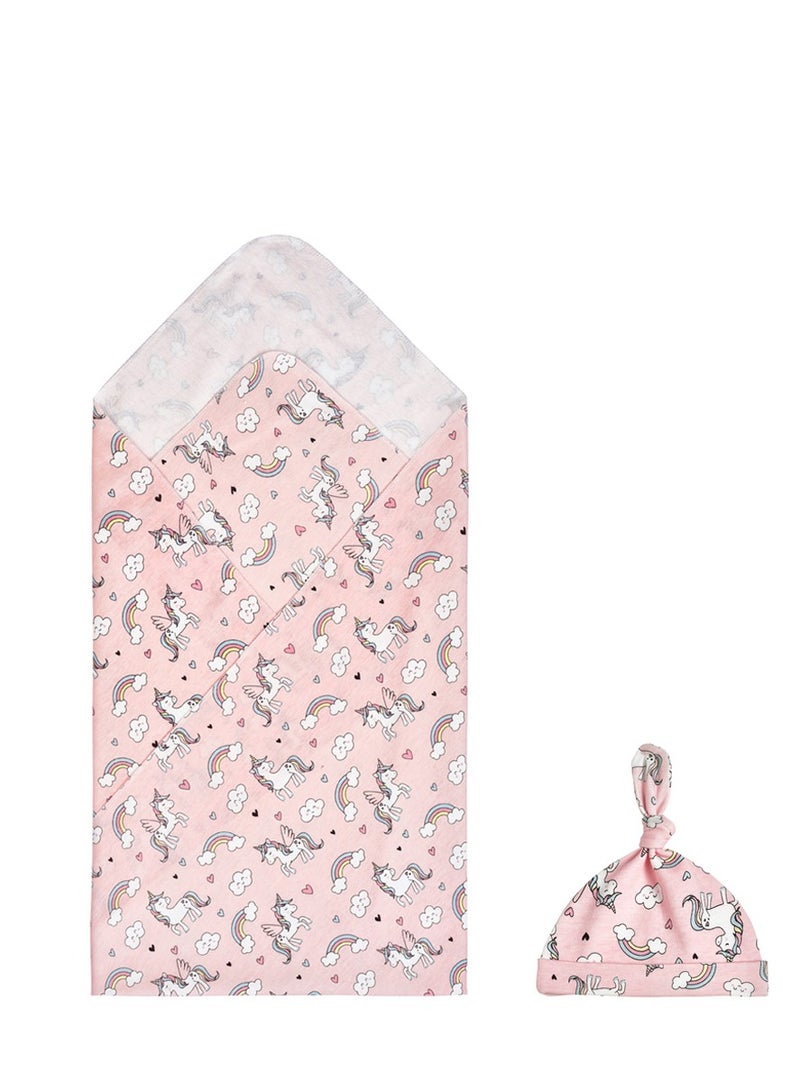 انسولار طفل رضيع قبعة مجموعة بطانية طفل رضيع - Image 1