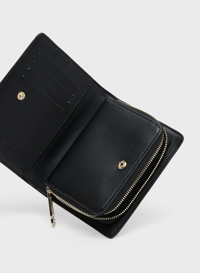 TOMMY HILFIGER Monogram Faux Leather Wallet
