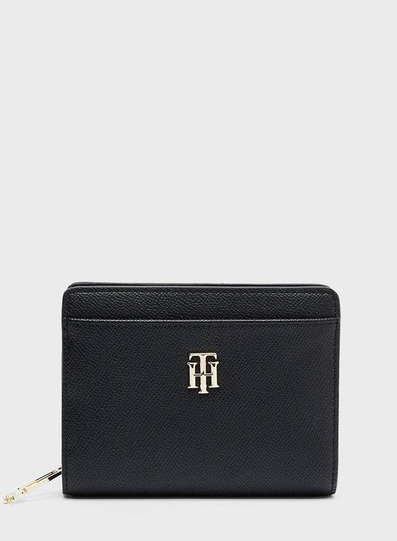 TOMMY HILFIGER Monogram Faux Leather Wallet