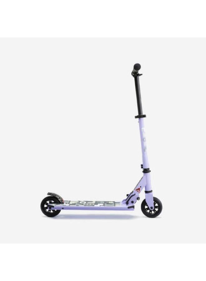 OXELO Kids' Scooter MID 1 - Neon Lavender - Image 2