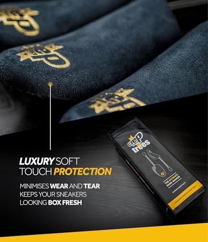 Crep protect أشجار تشكيل الأحذية من Crep Protect (زوجان) تمنع التجاعيد وتحافظ على شكل الأحذية الرياضية | تناسب مقاسات الولايات المتحدة 6-13 (أسود) - Image 3