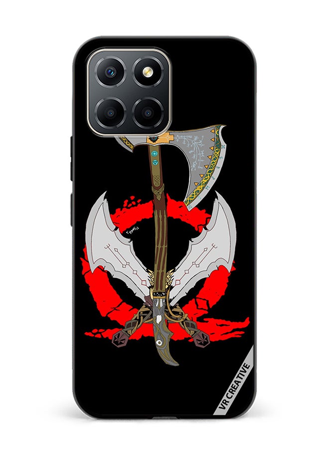 VR CREATIVE Protective Case Cover For Honor X6 God Of War Weapons Design Multicolour - Image 1