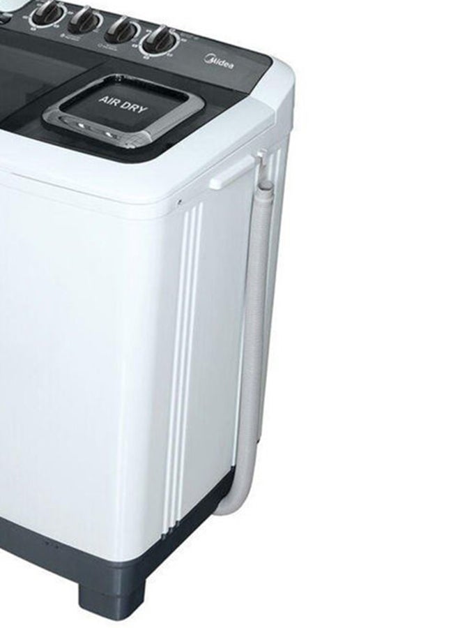 Midea Twin Tub Washer With Air-Dry Function 10 kg 85.47 W TW100ADN/TW100ADNB Black/White - Image 3