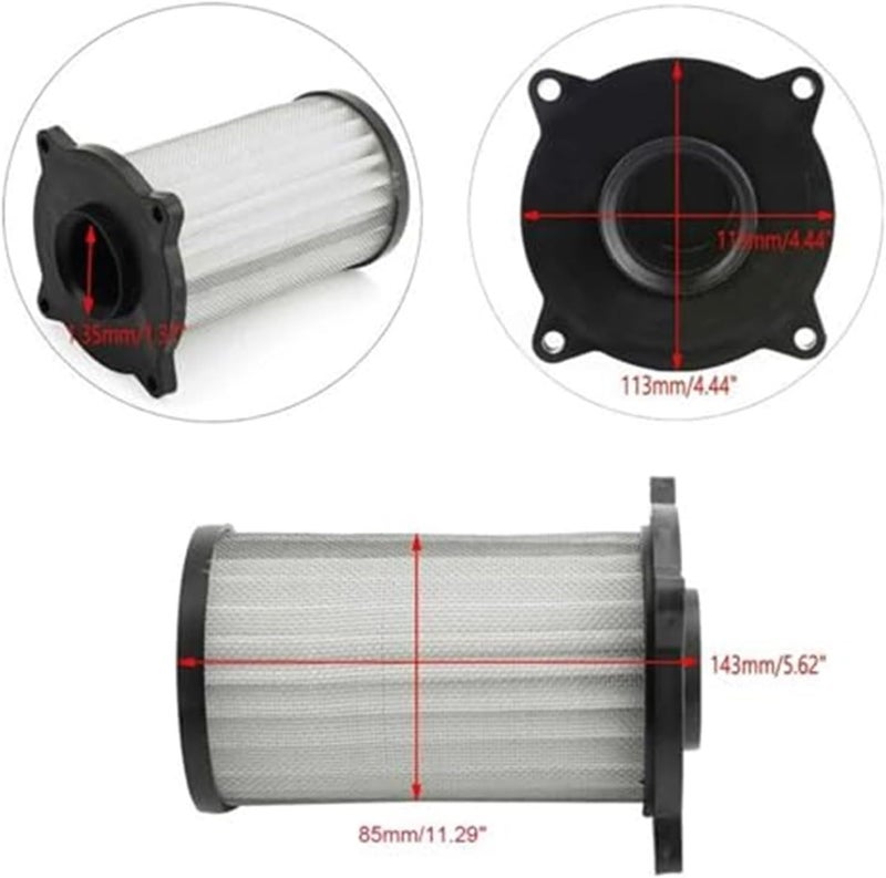 QASULER Motorcycle Air Filter for GZ250 Marauder - Image 5
