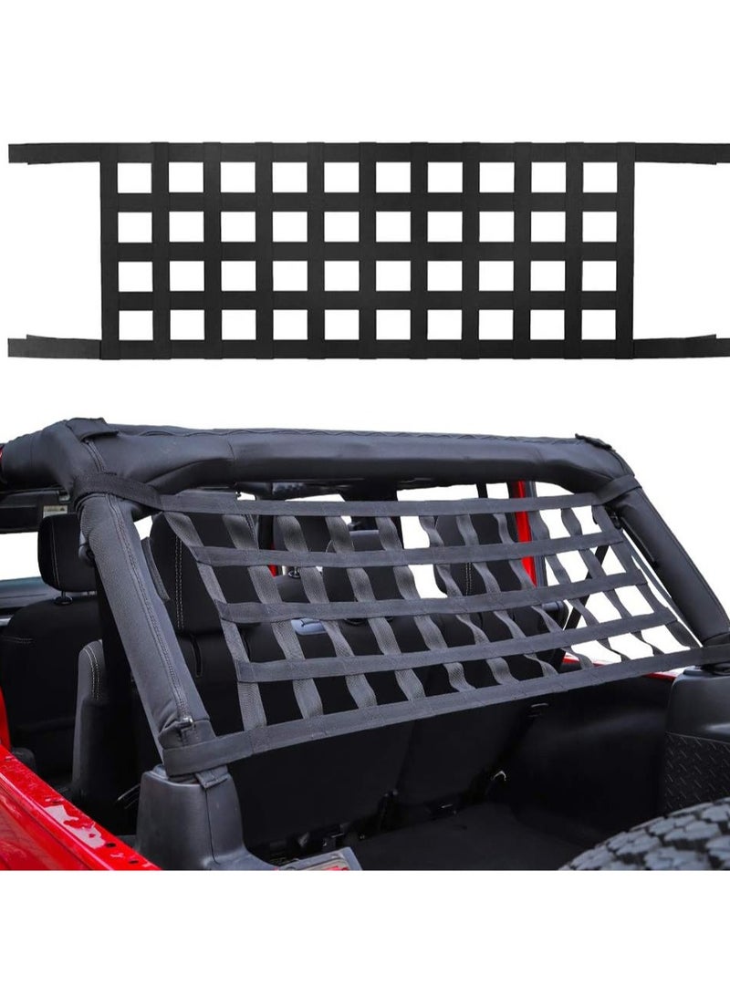 Generic Polaris RZR XP 1000 Rear Net Durable, Protective & Easy to Install - 078703  - Image 2