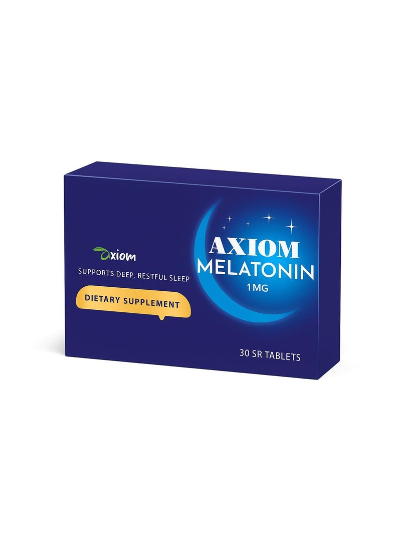 أكسيوم ميلاتونين ١مجم + ڤيتامين ب٦ - Image 1