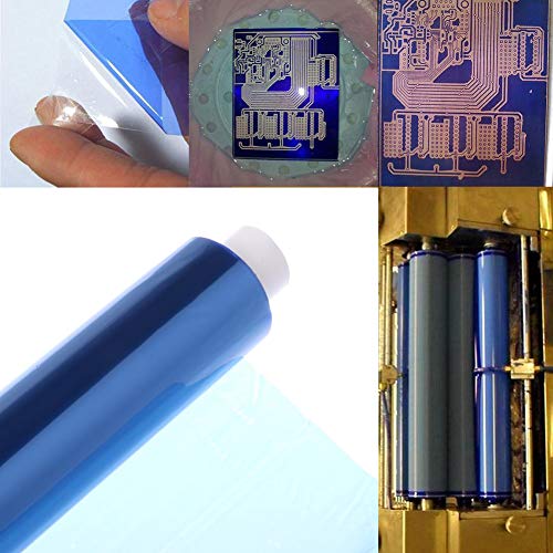 VANTIYAUS Photosensitive Film(30cmx500cm/1ftx16.5ft) PCB Dry Film,for Photosensitive PCB Circuit Production Photoresist Sheets,Replace Thermal Transfer PCB Board - Image 4