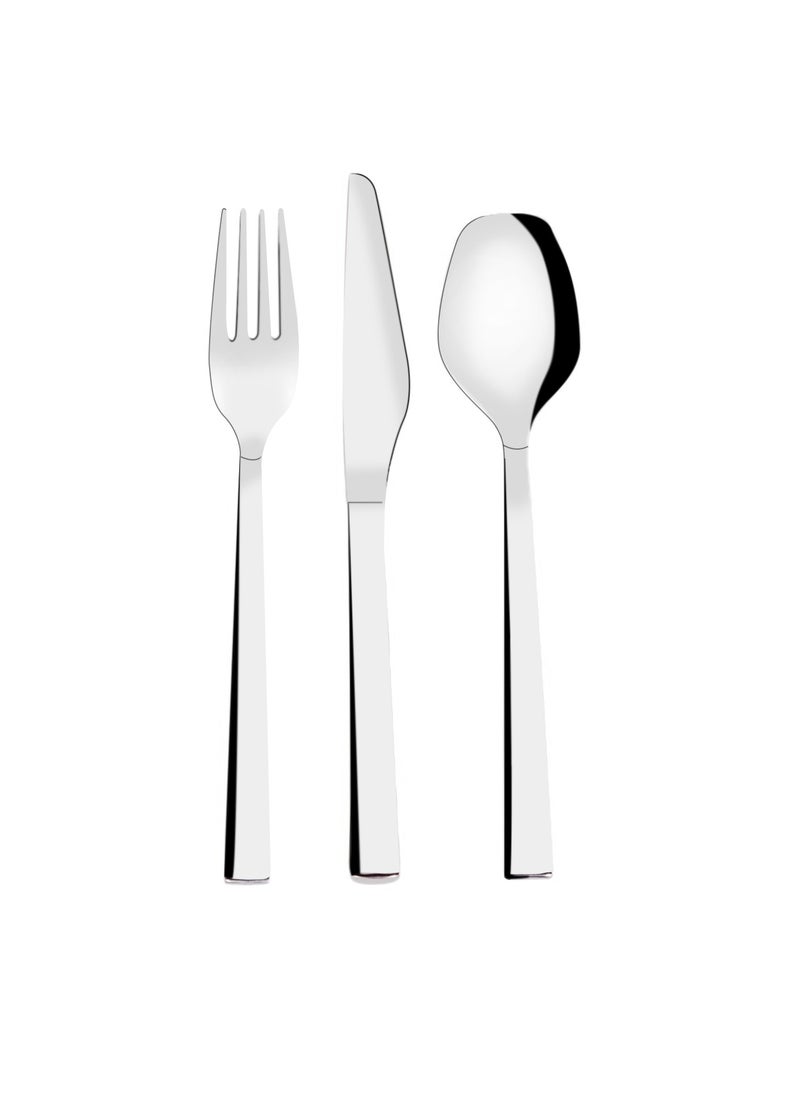 Serenk New York 18-Piece 18/10 Stainless Steel Cutlery Set – Polished, Durable Flatware for Modern Dining - pzsku/Z4C636F9209C17867BA2BZ/45/_/1739969187/479abad9-7efc-42f0-b95d-68a3ba0f3e36