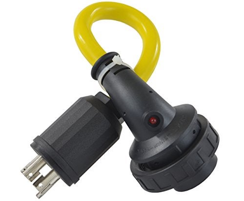 Conntek ISI PL1430EL530 Conntek Generator RV Adapter Cord, Yellow - Image 3