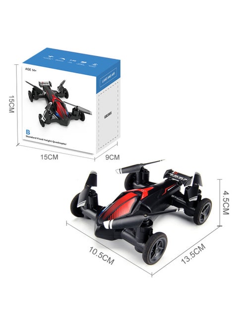 Toy/remote Control Airplane/rc Airplane - Epo Foam Glider Fighter Aircraft Pull-back Motor Retractable Landing Gear-Color:H103B Red (English Version)