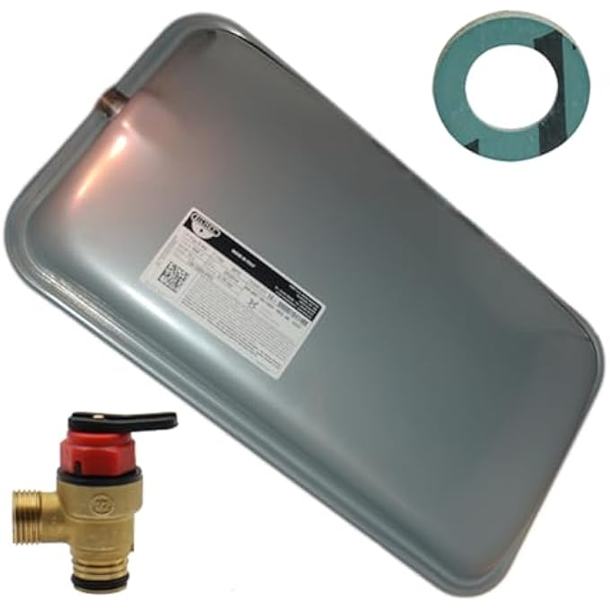 VAILLANT ECOTEC EXPANSION VESSEL 181051 BUNDLE WITH VAILLANT ECOTEC PRESSURE RELIEF VALVE 178985 - Image 1