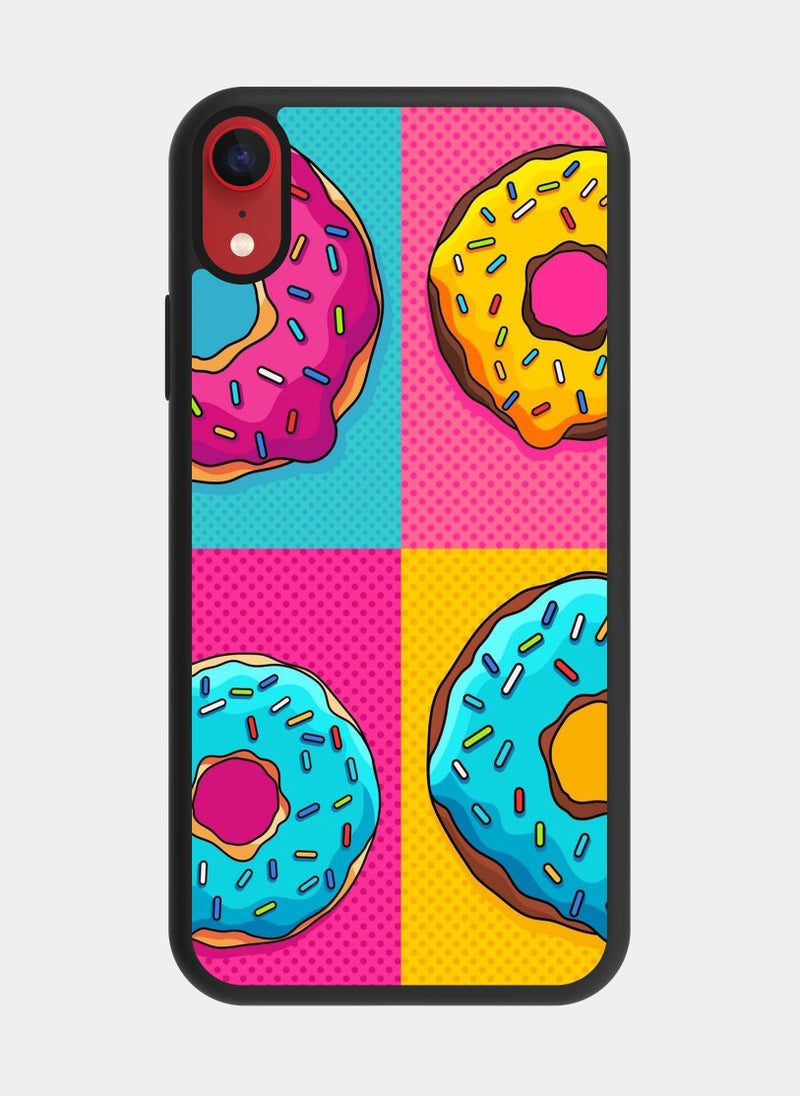 PXLAAT iPhone XR case cover Donuts - Image 1