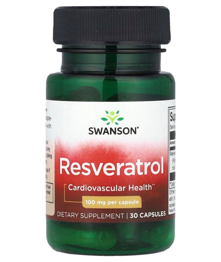 Resveratrol 100 mg 30 Capsules