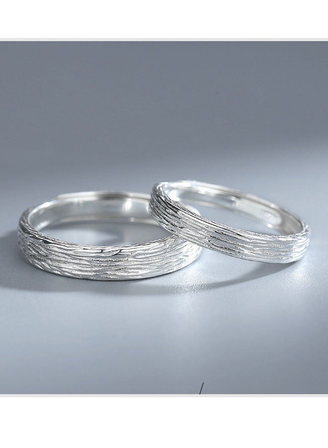 جيوان خاتم الزوجين من الفضة  هو هدية مناسبة للأزواج والأصدقاء - Image 2