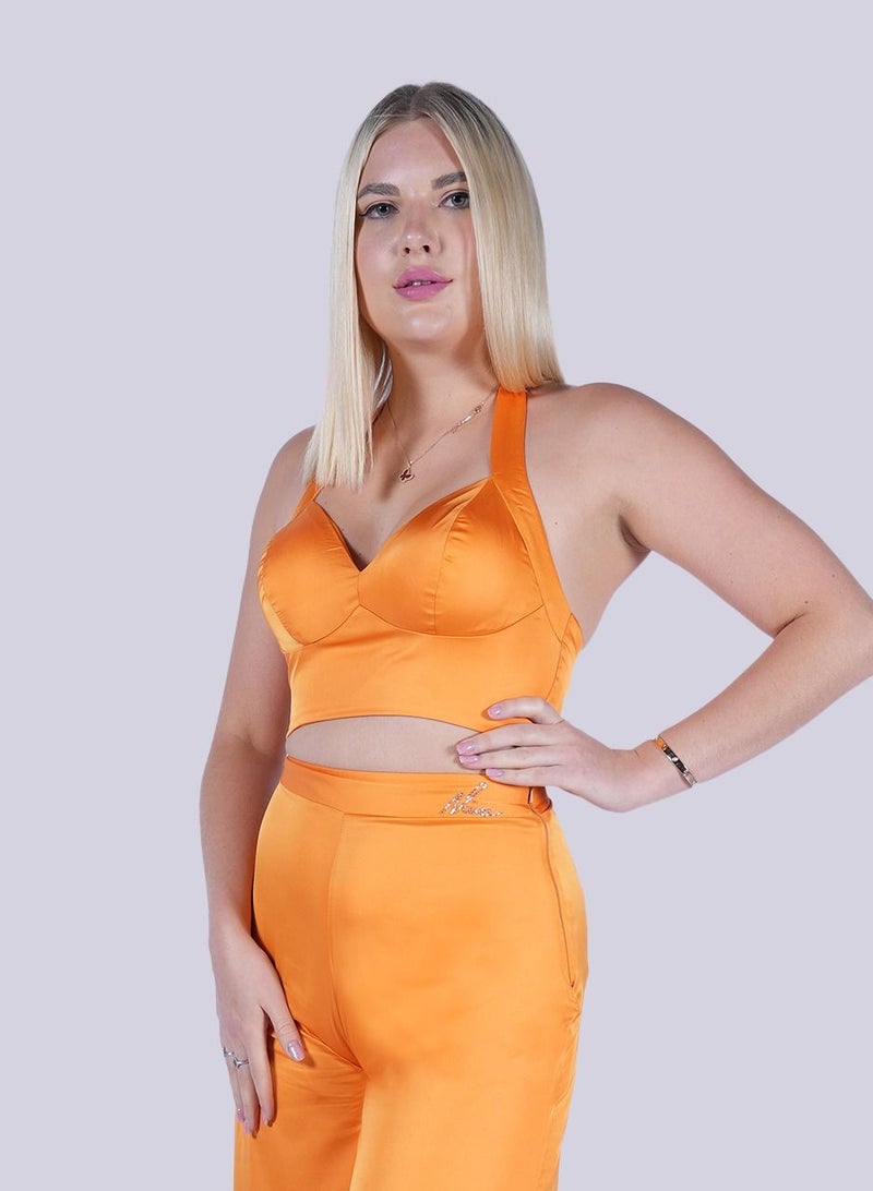 NIVA FASHION HOUSE Chic Bralette and Palazzo Set  - Image 3
