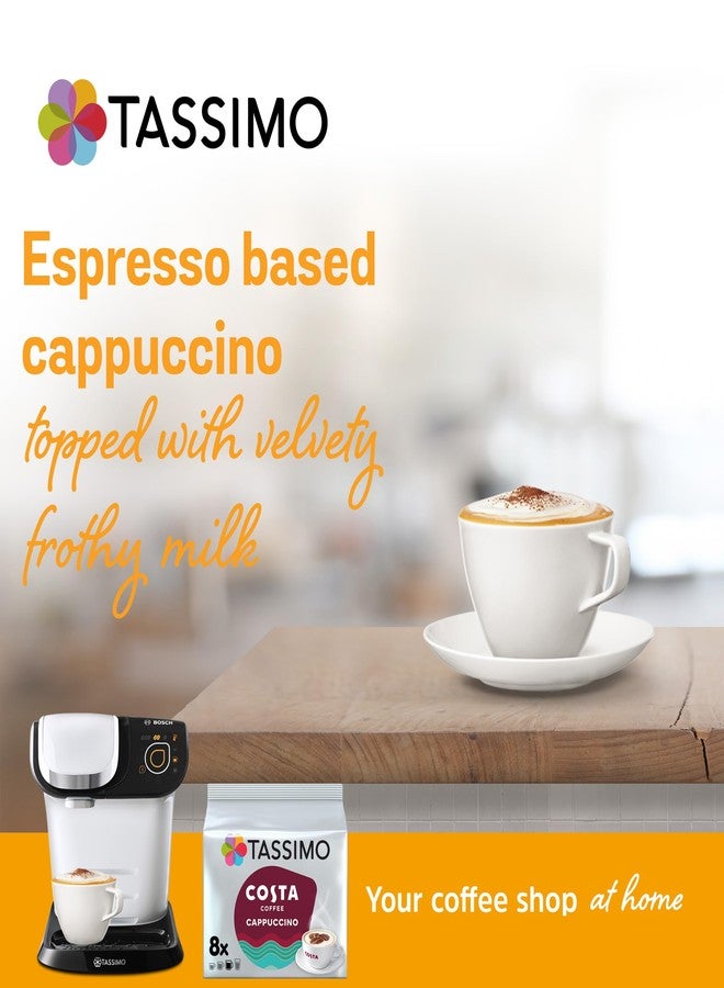 TASSIMO Costa Cappuccino 16 discs, 8 servings (Pack of 5, Total 80 discs, 40 servings) - Image 4
