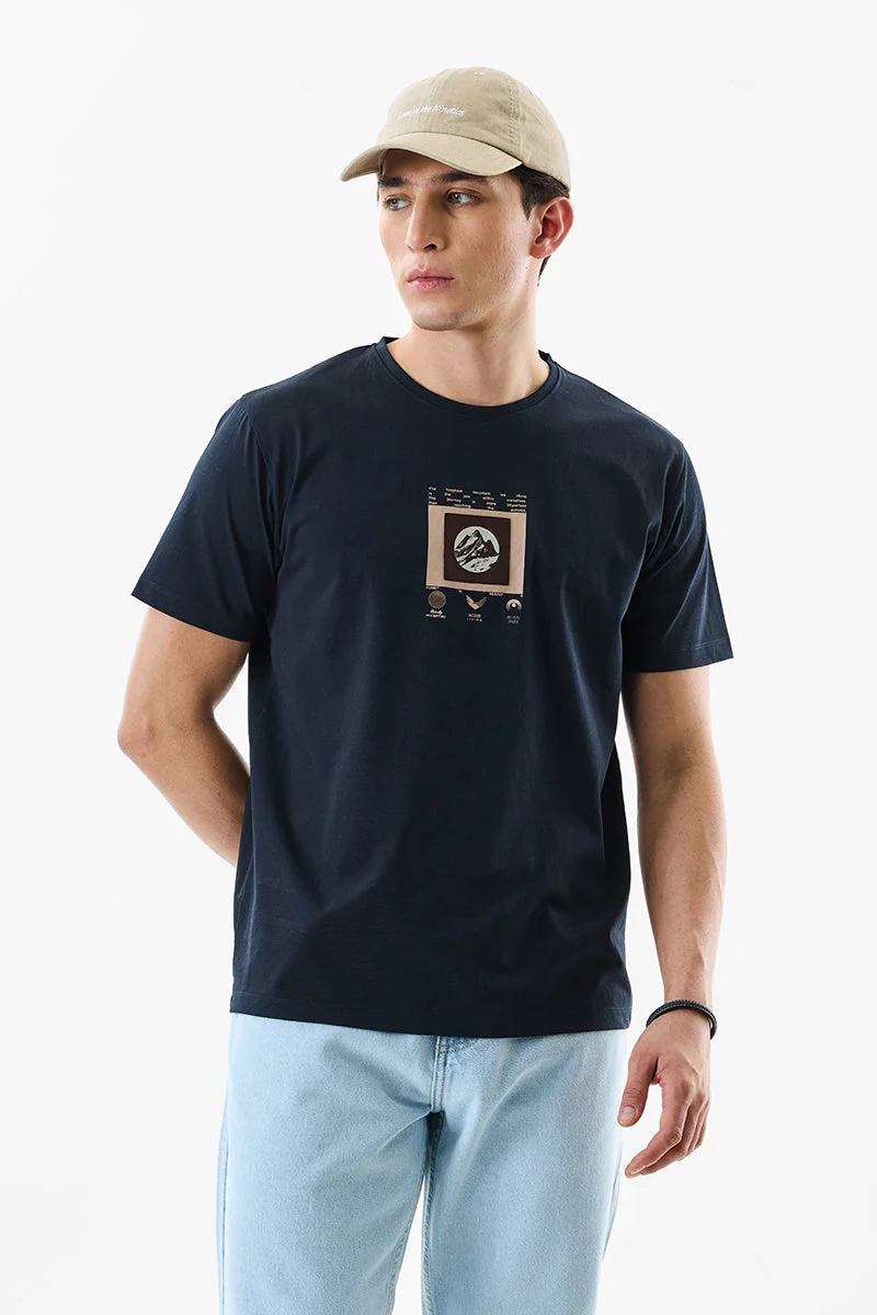 SNITCH Regular Fit Graphic Print T-Shirt