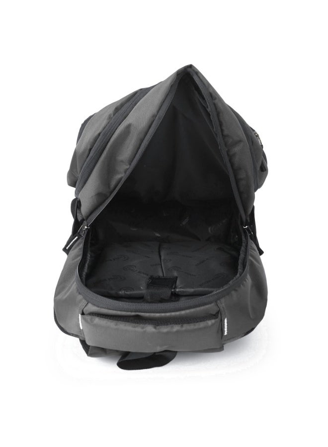 هاف مون Half Moon Valex 15.6 inch Laptop Bags for Men office use/College Bagpack/Back Pack Bag for Man Women | School Backpack for Boys Girls with Small Pockets & Laptop Compartment (Grey) - Image 2