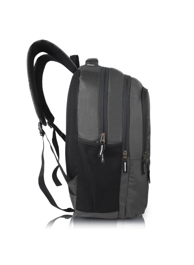 هاف مون Half Moon Valex 15.6 inch Laptop Bags for Men office use/College Bagpack/Back Pack Bag for Man Women | School Backpack for Boys Girls with Small Pockets & Laptop Compartment (Grey) - Image 3
