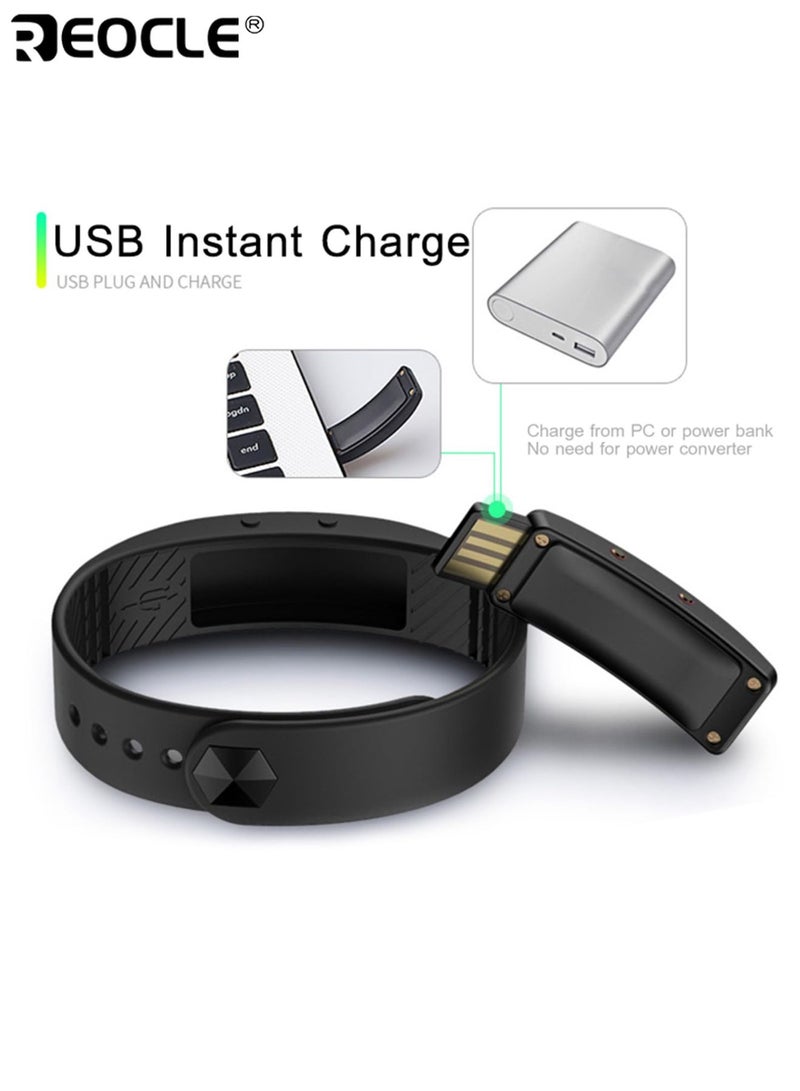 REOCLE Children's Multifunctional Electronic Watch with Alarm Clock Pedometer Timer and Luminous Display Sports Watch with Wrist Strap for Any Occasion Ideal Gift for Child - Image 5