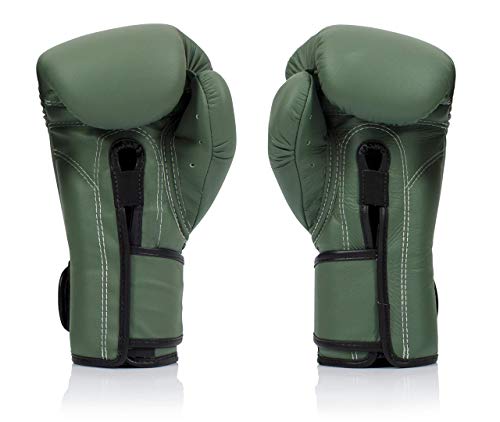 Fairtex Muay Thai Boxing Gloves for Men Women Kids MMA Gloves Kickboxing Gym Workout Premium Quality Light Weight Shock Absorbent 14 oz Boxing Gloves BGV11 Fday - Image 3