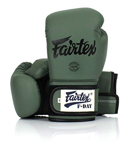 Fairtex Muay Thai Boxing Gloves for Men Women Kids MMA Gloves Kickboxing Gym Workout Premium Quality Light Weight Shock Absorbent 14 oz Boxing Gloves BGV11 Fday - Image 1