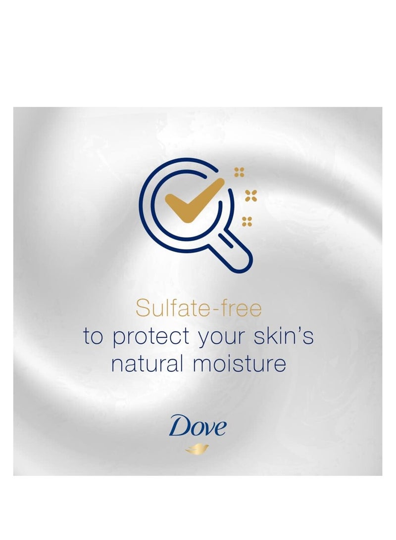 دوف غسول الجسم المنعش من دوف جو فريش بتقنية رينيو بلند، شاي الرمان والكركديه، مع ربع كريم مرطب، 250 مل (عبوة من قطعتين) - Image 3