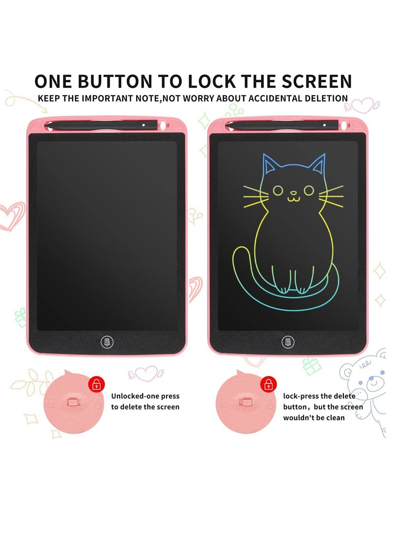 PAMEER - 12 inch LCD Writing Tablet Electronic Digital Doodle Board Erasable Reusable Graphic Pad for Kids Learning and Practices - Image 1