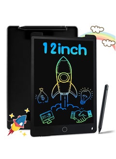 PAMEER 12 inch LCD Writing Tablet Electronic Digital Doodle Board Erasable Reusable Graphic Pad for Kids Learning and Practices  - Image 1