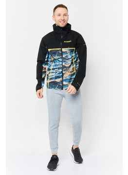 Adidas Adidas Terrex x National Geographic Men Sportswear Fit Terrex Outdoor Jacket, Black  - Image 2