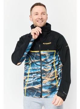 Adidas Adidas Terrex x National Geographic Men Sportswear Fit Terrex Outdoor Jacket, Black  - Image 1