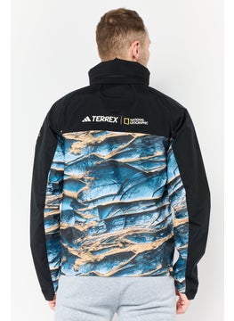 Adidas Adidas Terrex x National Geographic Men Sportswear Fit Terrex Outdoor Jacket, Black  - Image 4
