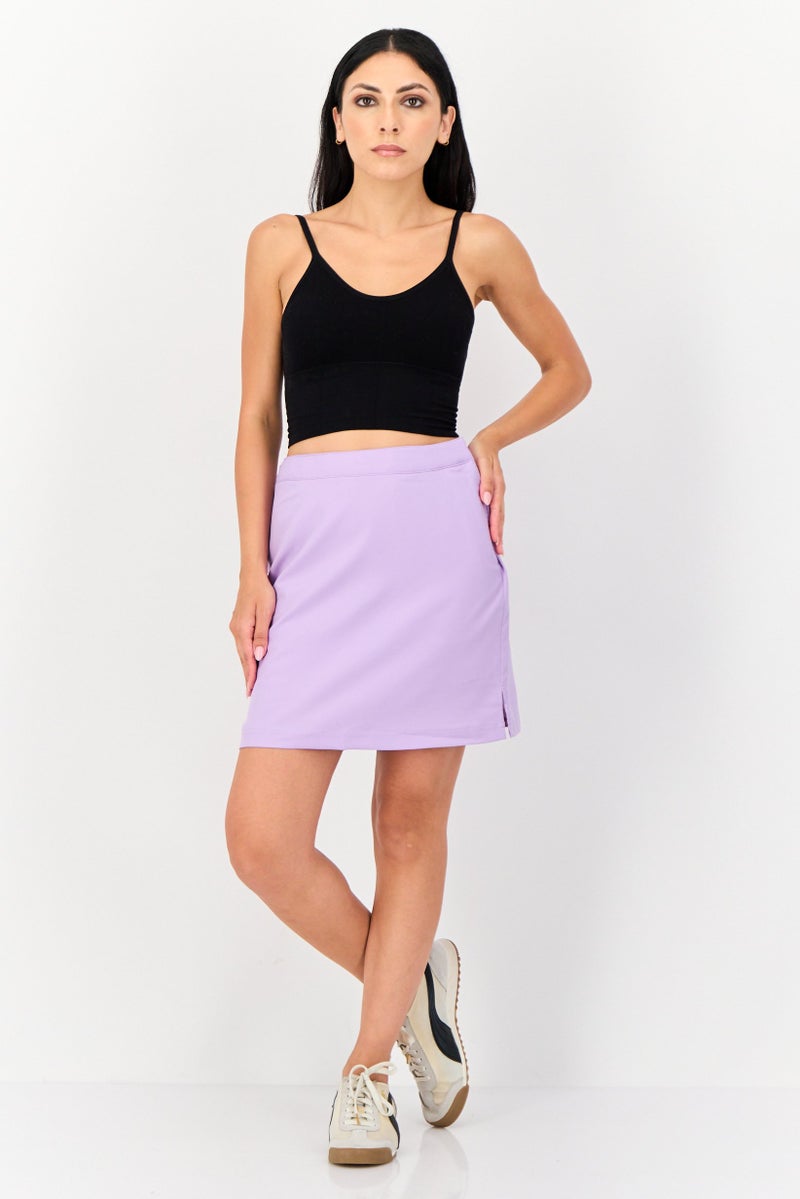 Greg Norman Women Sportswear Fit Outdoor Skirt, Lavender  - Image 3