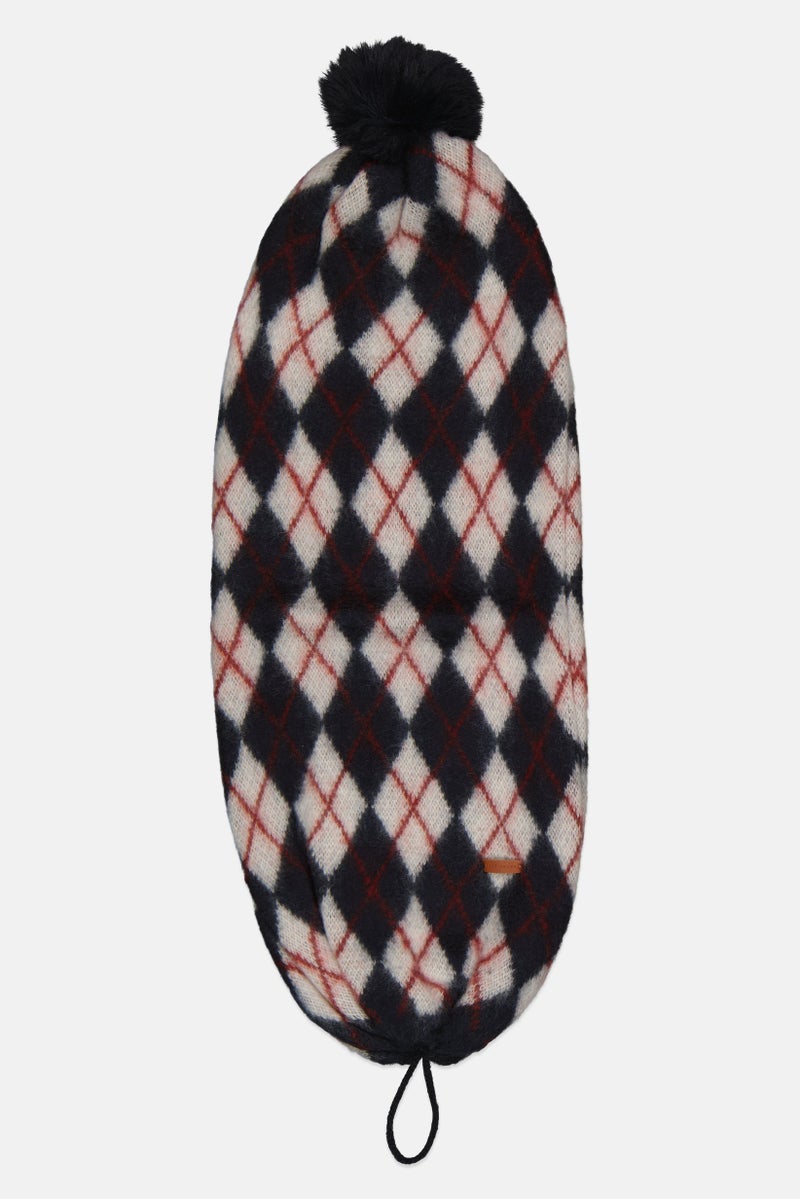 Pepe Jeans Kids Boy Argyle Print Scarf, Multicolor - Image 2