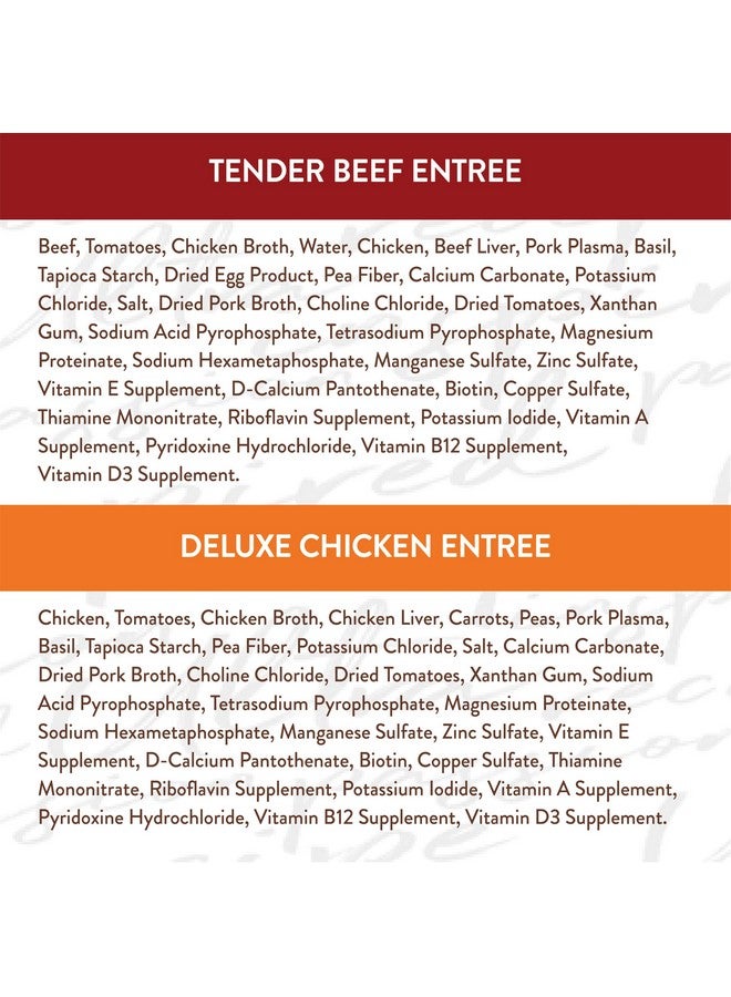 نوترو طعام الكلاب الرطب الناعم الخالي من الحبوب للكبار، فيليه في صلصة بيسترو، عبوة متنوعة، (12) صينية بحجم 3.5 أونصة - Image 4