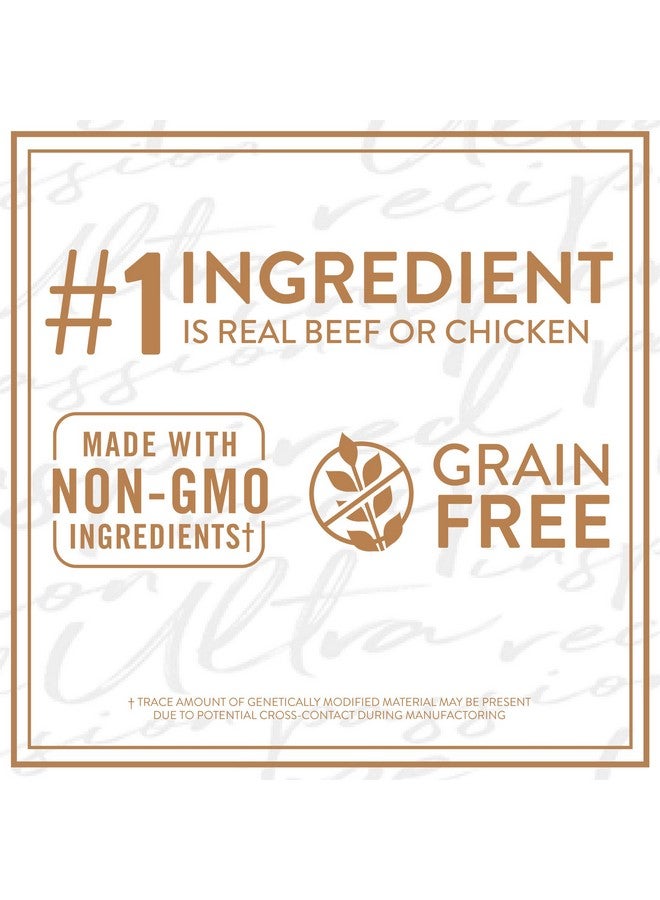 نوترو طعام الكلاب الرطب الناعم الخالي من الحبوب للكبار، فيليه في صلصة بيسترو، عبوة متنوعة، (12) صينية بحجم 3.5 أونصة - Image 3