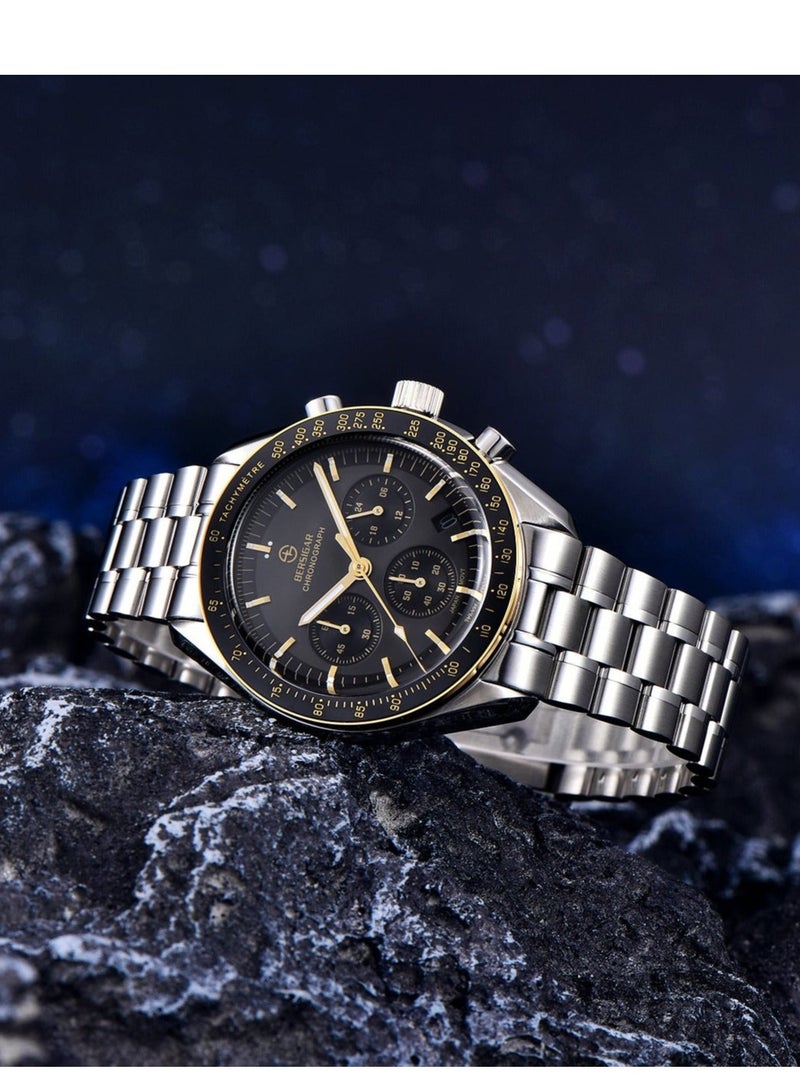 بيرسيجار ساعة Bersigar BG-1701 Ocular Luxury Design مقاومة للماء من الفولاذ المقاوم للصدأ - Image 3