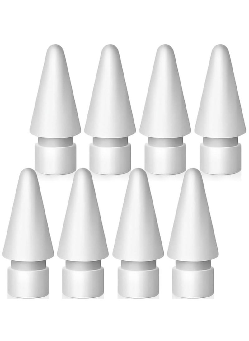 Replacement Tips For Apple Pencil 1st Generation/ 2nd Generation Tips IPad Pencil Nibs Accessories For Apple Pen 1/2 Gen(8 Pack)  - Image 1