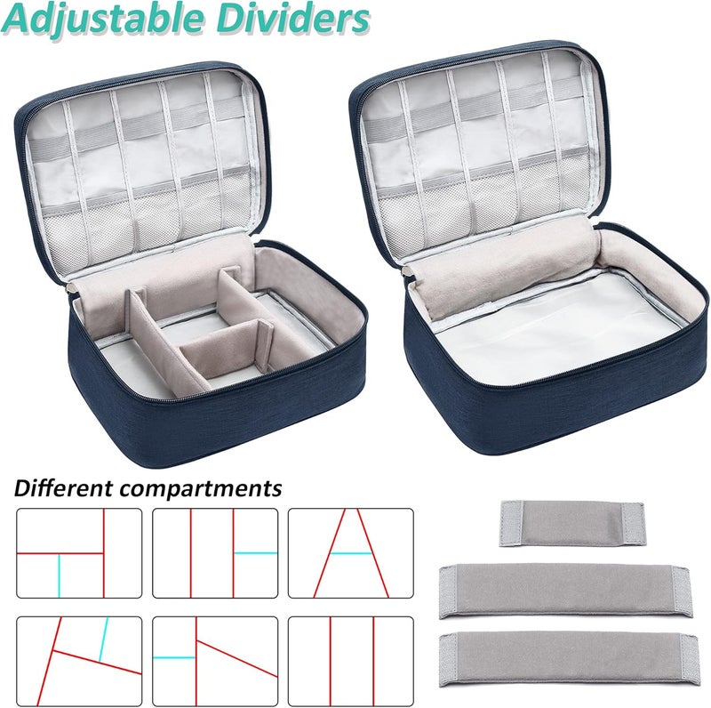 YOUBDM Electronics Organizer Travel Cable Organizer Bag Waterproof Portable Digital Storage Bag Electronic Accessories Case Cable Charger Organizer Case - Image 4