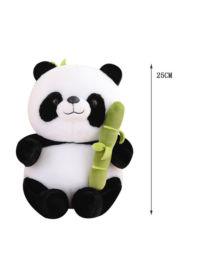 25 CM Cute Panda Plush Toy Soft Stuffed Cartoon Animal Doll For Girls And Boys All Ages Gift - Image 2