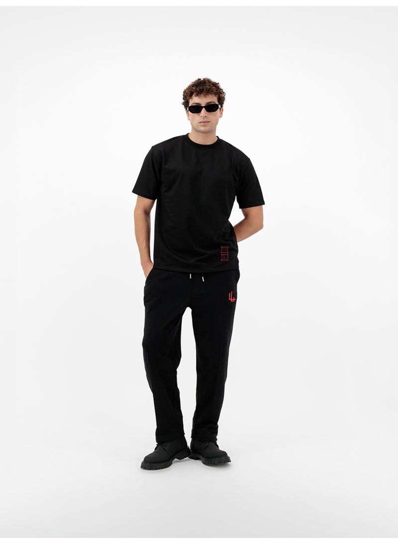 LOUKLAD L.L Studios Cargo Sweatpants - Black - Image 3