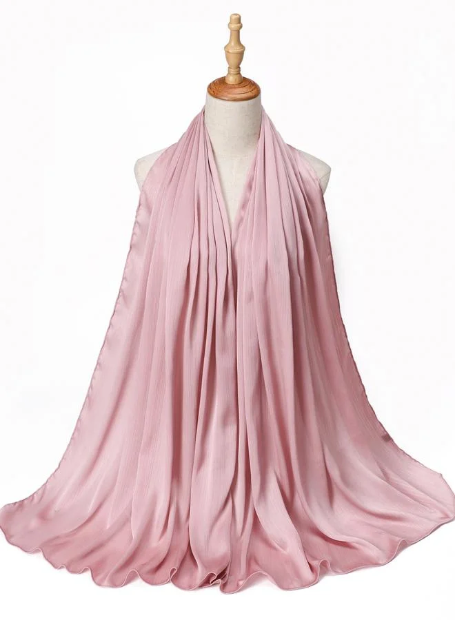 Take Two Pink Solid Hijab
