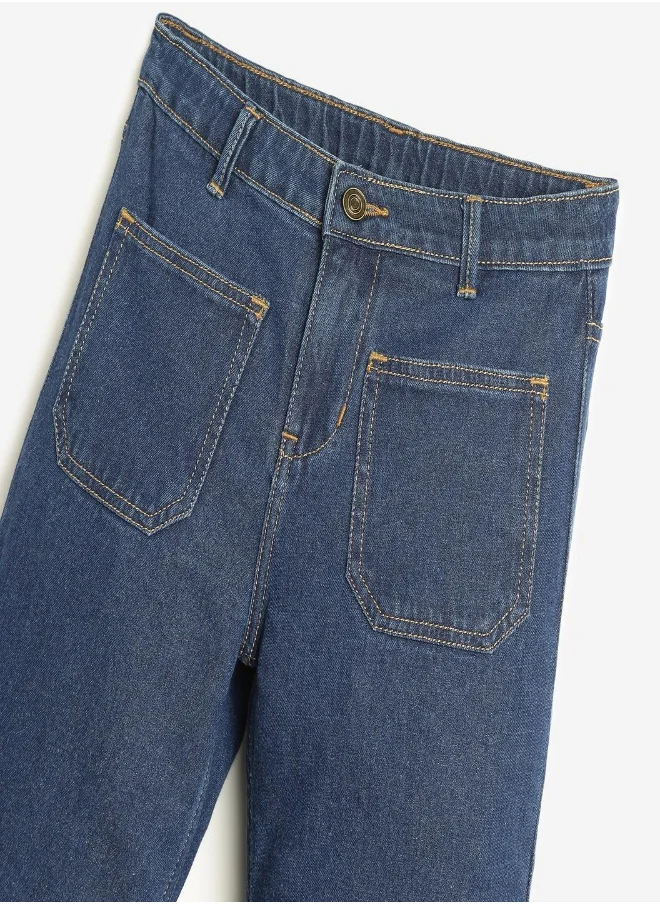 ليلك Girls Denim Jeans