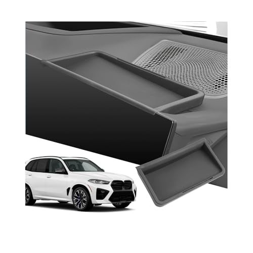 SXCY for 2023 2024 BMW X5X6X7 Center Console Organizer for BMW X5 2023 2024 Accessories Dashboard Tray for 2024 BMW X5 Accessories 2024 X5 Screen Back Organizer