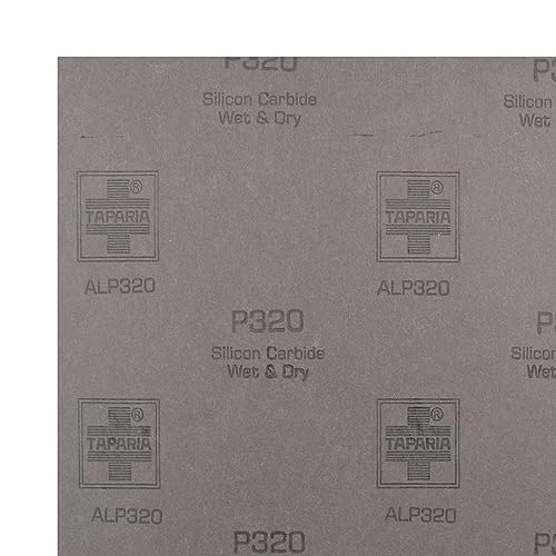 Taparia 9" X 11" Silicon Carbide Wet Or Dry Emery Sheet, Grit 320 - Pack Of 10 (Alp 320) - Image 5