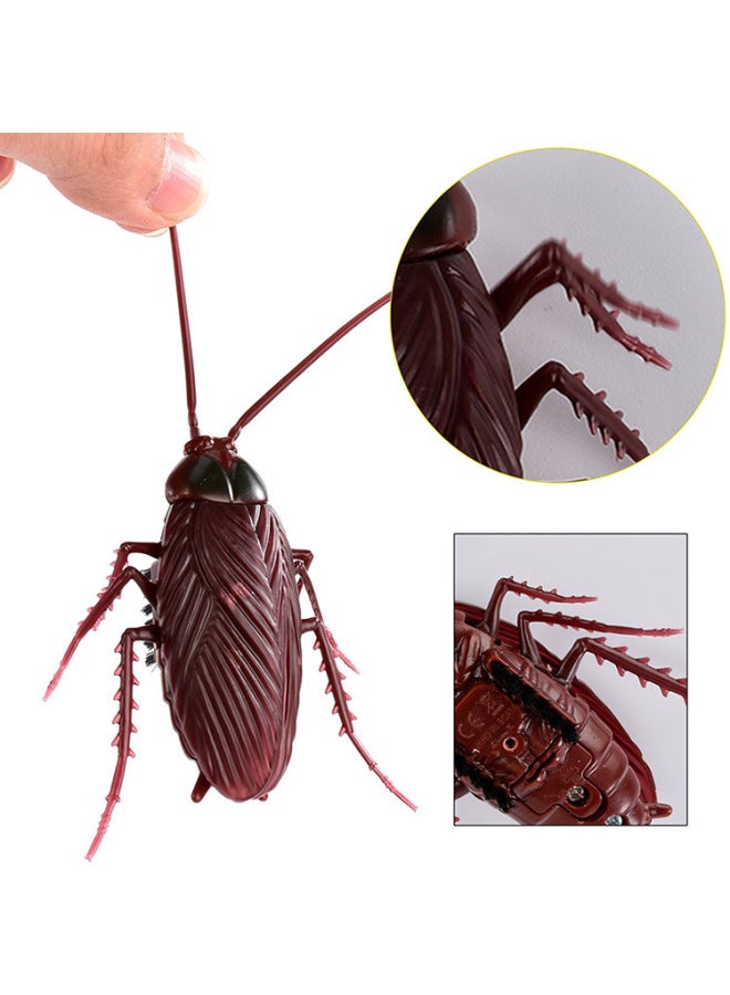 Spider Teases Cats And Dogs Vibration Walking Small Cockroaches Small Spider Trick Funny Simulation Animal Toys-Color:Small Cockroach  - Image 3